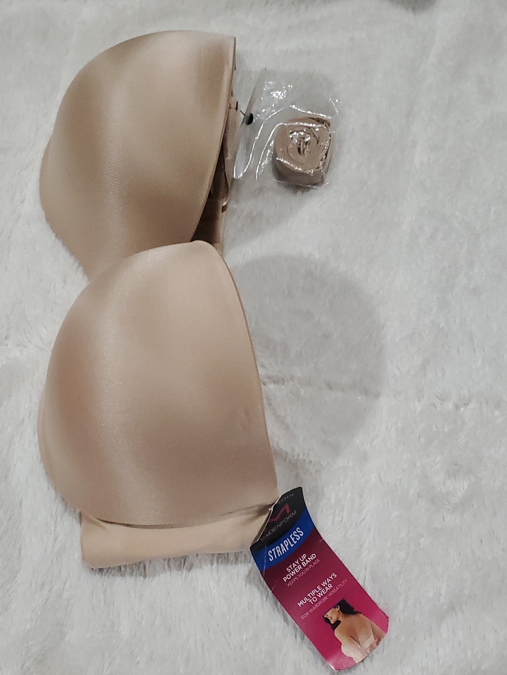Maidenform Strapless Bandeau Bra - Beige